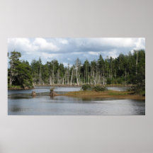 Empire Lake - Coos Bay, Oregon Print