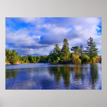 Empire Lake - Coos Bay, Oregon Print