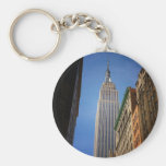 Empire State Building Against The Sky, NYC Key Chains