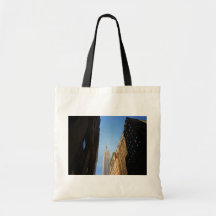 Empire State Building And Shadows, New York City Bags