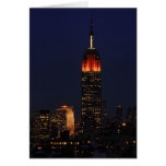 Empire State Building Dressed For Halloween A1 cards