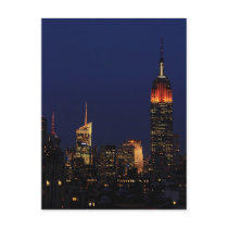 Empire State Building Dressed For Halloween B1 Postcard