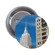 Empire State Building New York City April 2012 Button