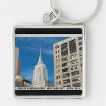 Empire State Building New York City April 2012 Key Chains