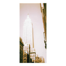 Empire State Building, New York City Rack Card Design