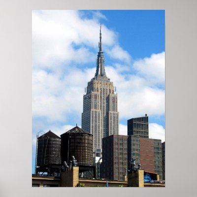 Empire State Building Poster