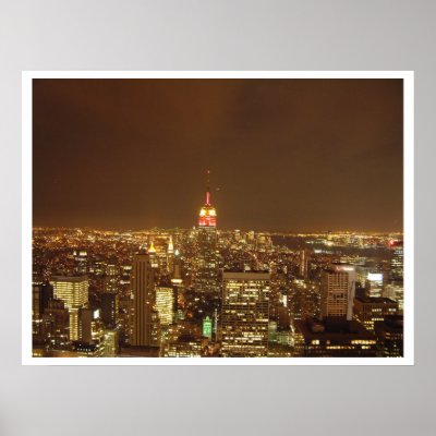 Empire State Building Poster