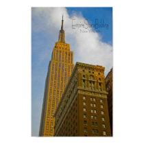 Empire State building posters