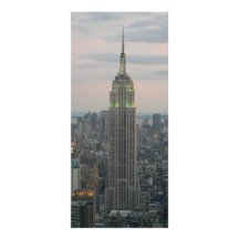 Empire State Twilight Full Color Rack Card