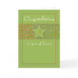 Employee 3 Year Anniversary, Star cards