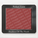 Employee Of The Month Photo Frame Mousepad