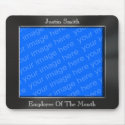 Employee Of The Month Photo Frame Mousepad