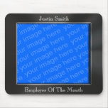 Employee Of The Month Photo Frame Mousepad