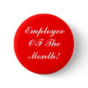 Employee Of The Month Pin buttons