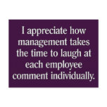 Employee Suggestion Box postcards