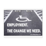 Employment Disabilities postcards