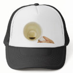 Empty coffee cup hats