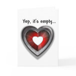 Empty Heart cards