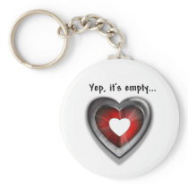 Empty Heart Key Chains