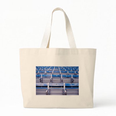 Empty Stadium Canvas Bag