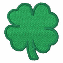 Emroidered Four-Leaf Clover Polo