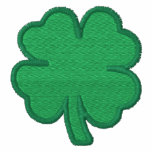 Emroidered Four-Leaf Clover Polo embroidered shirts