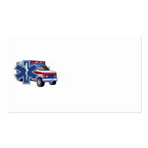 EMS Ambulance Business Card