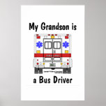 EMS-Ambulance, Grandson Bus Driver, Poster