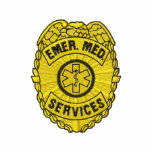 Ems Badge embroidered shirts