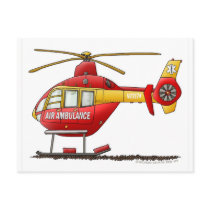 EMS EMT Rescue Medical Helicopter Ambulance