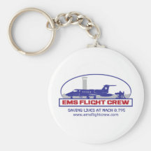 EMS Flight Crew Jet Key Chain