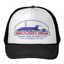 EMS Flight Crew Jet Mesh Hat