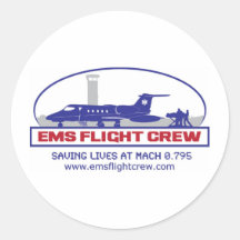 EMS Flight Crew Jet Stickers