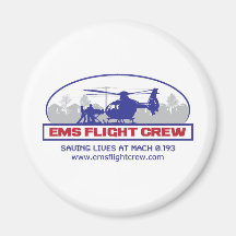 EMS Flight Crew Rotorwing Refrigerator Magnet