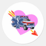 EMS Heart of Care Sticker