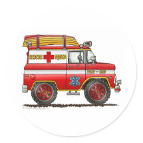 EMS Rescue Van Ambulance Fire Truck