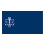 EMS Star of Life business cards