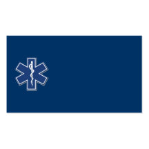 EMS Star of Life Business Card Templates