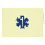 EMS Star of Life Greeting Card