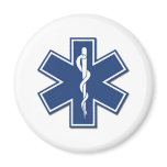 EMS Star of Life magnets