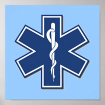 EMS Star of Life Print