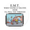 EMT joke stickers