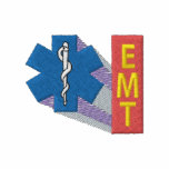 Emt Logo embroidered shirts