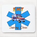 EMT Saving Lives Mouse Mats