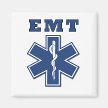 EMT Star of Life Magnets