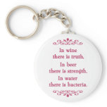 En Vino Veritas -cf-L keychains