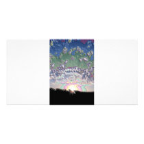 Enamel Setting sun