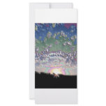Enamel Setting sun rack cards