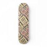 Enamel Tile Om (Aum) Skateboard Deck