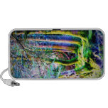 Enchanted Forest Abstract Art Doodle Mp3 Speakers